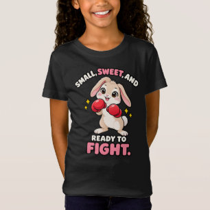 Niedlicher Boxhase bereit zum Kampf T-Shirt