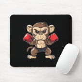 Niedlicher Boxmonkey Mousepad (Mit Mouse)