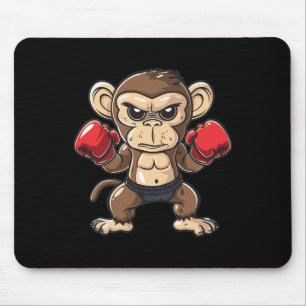 Niedlicher Boxmonkey Mousepad
