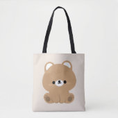 Niedlicher Braunbär Tasche (Vorderseite)
