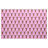 Niedlicher Brauner Chihuahua Welpenhund Stoff (Yard (91,4 cm))