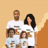 Niedlicher Braunhund Baby T-shirt