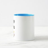 Niedlicher Braunhund Tasse (Zentrum)