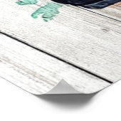 Niedlicher Brief an Ehemann | Cooles Geschenk | Poster (Ecke)