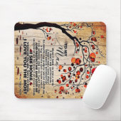 Niedlicher Brief an Ehemann | Liebliches Geschenk  Mousepad (Mit Mouse)