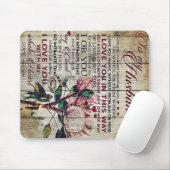 Niedlicher Brief an Ehemann | Liebliches Geschenk  Mousepad (Mit Mouse)