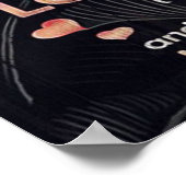 Niedlicher Brief für Ehemann | Familiendekoration Poster (Ecke)