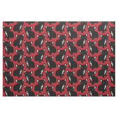 Niedlicher Brindle Frenchie Welpe Stoff (Fat Quarter (45,7 x 55,9 cm))