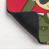 Niedlicher britische Armee-Soldat Mousepad (Ecke)
