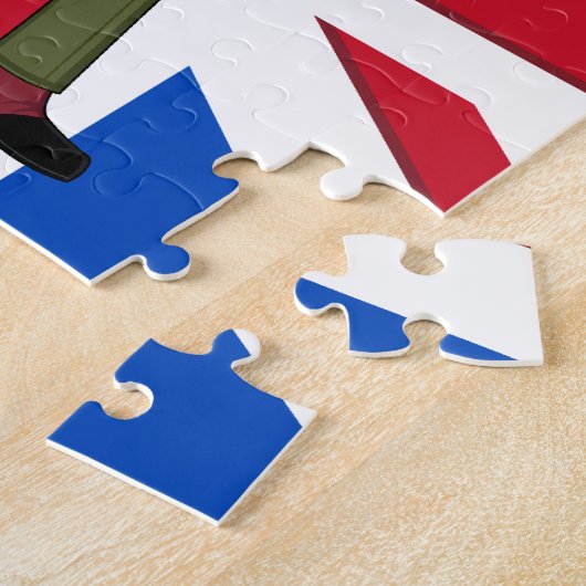 Niedlicher britische Armee-Soldat-Puzzle Puzzle (Seite)