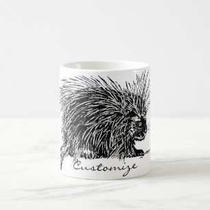 Niedlicher britischer Igel Thunder_Cove Kaffeetasse