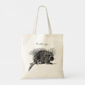 Niedlicher britischer Igel Thunder_Cove Tragetasche (Rückseite)