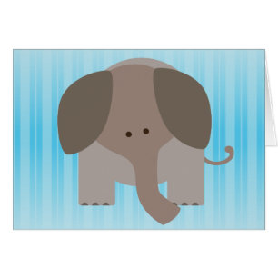 Niedlicher Brown-Elefant