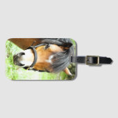 NIEDLICHER BROWN PONY GEPÄCKANHÄNGER (Vorderseite (Horizontal))