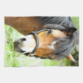 NIEDLICHER BROWN PONY GESCHIRRTUCH (Horizontal)