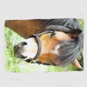 NIEDLICHER BROWN PONY GOLFHANDTUCH (Horizontal)