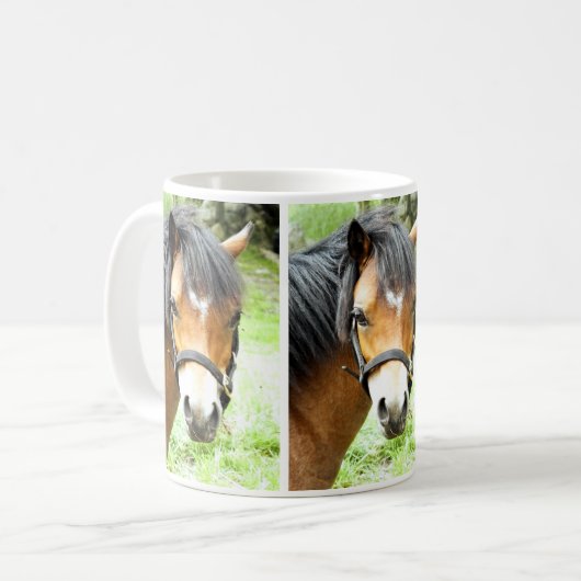 NIEDLICHER BROWN PONY KAFFEETASSE (Vorderseite Links)