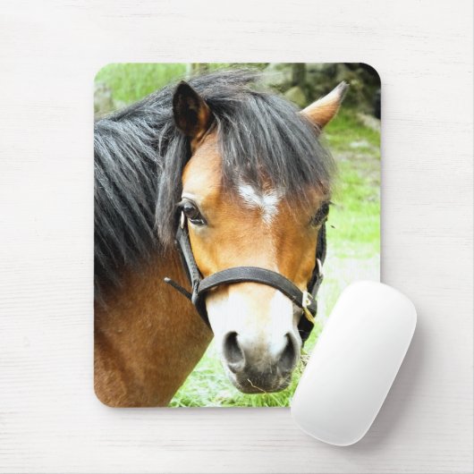 NIEDLICHER BROWN PONY MOUSEPAD (Mit Mouse)