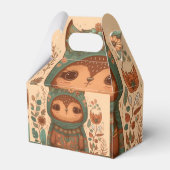 Niedlicher Brunnenkuu Geschenkschachtel (Rückseite)