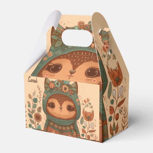 Niedlicher Brunnenkuu Geschenkschachtel (Vorderseite)