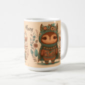 Niedlicher Brunnenkuu Kaffeetasse (VorderseiteRechts)