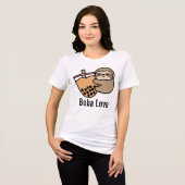 Niedlicher Bubble Tee & Sloth (Vorderseite voll)