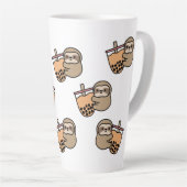 Niedlicher Bubble Tee & Sloth Milchtasse (Rechte Ecke)