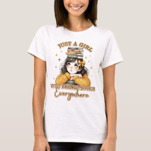 Niedlicher Buchvortrag T-Shirt