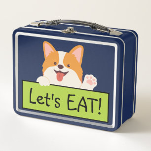 Niedlicher Buddy School Buddy Personalisiert Metall Brotdose