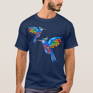 Niedlicher Budgerigar und exotischer, sonniger tro T-Shirt