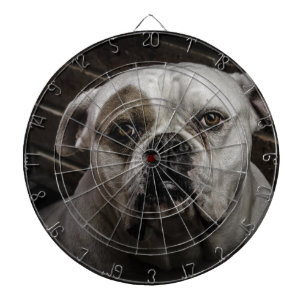Niedlicher Bulldog Dartscheibe