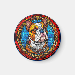 Niedlicher Bulldog Magnet