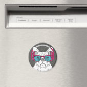 Niedlicher Bulldog Magnet (In Situ (Geschirrspüler))