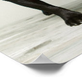 Niedlicher Bulldog-Welpe Poster (Ecke)