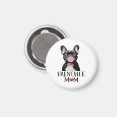 Niedlicher Bulldogge Magnet (Vorderseite/Rückseite)