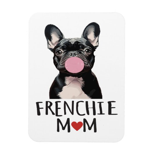 Niedlicher Bulldogge Magnet (Vertikal)