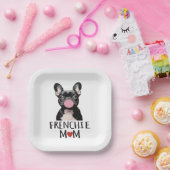 Niedlicher Bulldogge Pappteller (Party)