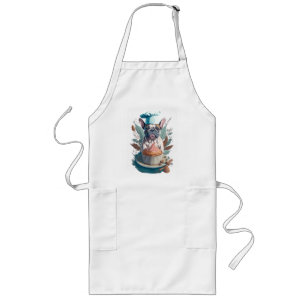 Niedlicher Bulldoggebäck, Bäcker Lange Schürze