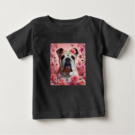 Niedlicher Bulldoggen-T - Shirt! Baby T-shirt