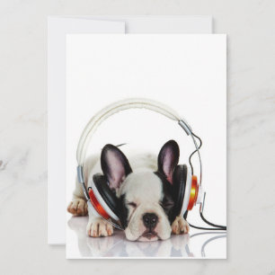Niedlicher Bulldogin English Bulldog Lover Feiertagskarte