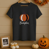 Niedlicher Bumpkin Pumpkin auf dem Weg zur Mutters T-Shirt
