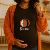 Niedlicher Bumpkin Pumpkin auf dem Weg zur Mutters T-Shirt
