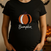 Niedlicher Bumpkin Pumpkin auf dem Weg zur Mutters T-Shirt