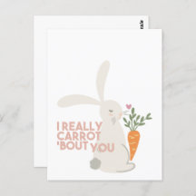 Niedlicher Bunny Carrot Pun - Ich bin wirklich Car