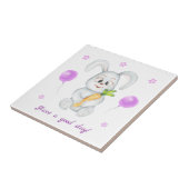 Niedlicher Bunny für eine positive Stimmung Poster Fliese (Seite)