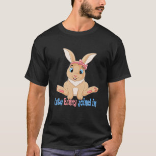 Niedlicher Bunny in - Funny Gaming Rabbit T-Shirt