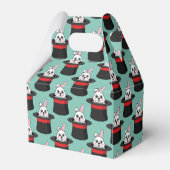 Niedlicher Bunny in Wizard Hat Pattern Geschenkschachtel (Vorderseite)