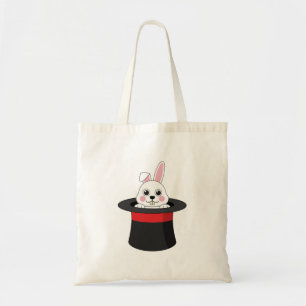 Niedlicher Bunny in Wizard Hat Tragetasche