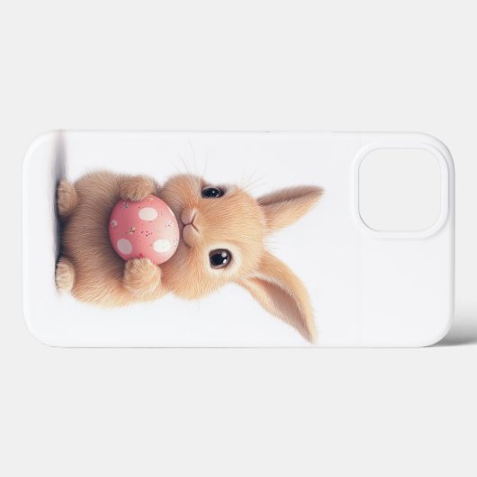 Niedlicher Bunny mit Ostereier-Gehäuse Case-Mate iPhone Hülle (Rückseite (Horizontal))