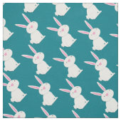 Niedlicher Bunny Rabbit Kids Cartoon Stoff (Muster)